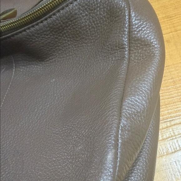 HOBO “River” Brown Leather Backpack - Picture 9 of 11